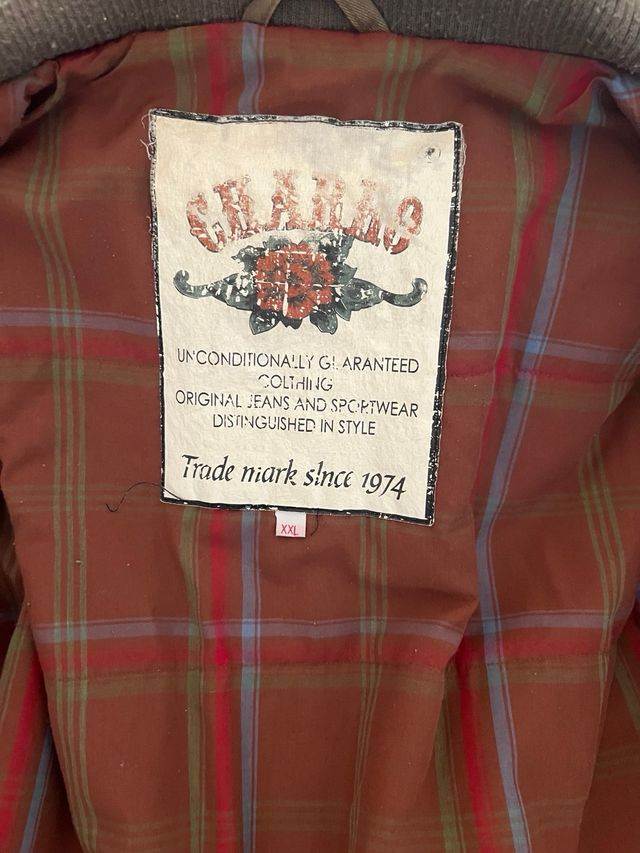 Giaccone lungo Charro XXL verde oliva