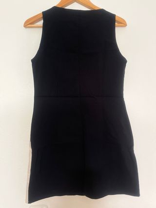 Vestido negro y blanco