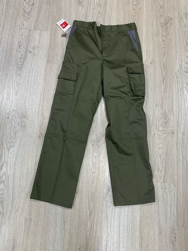 Pantalón multibolsillos Disvel Talla M/L Verde