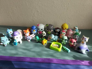 Lote de muñecos animales colección