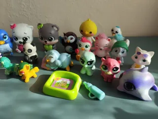 Lote de muñecos animales colección
