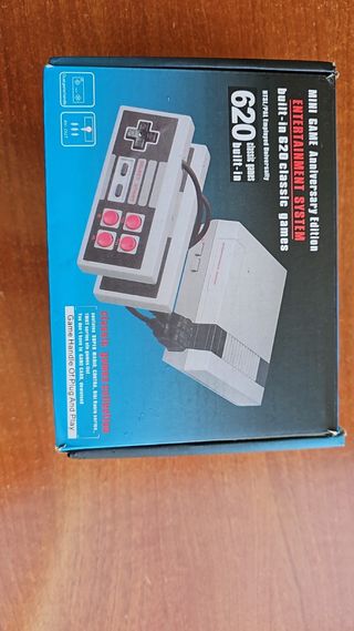 Mini consola 620 juegos clásicos