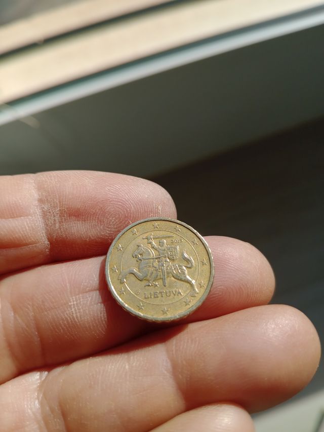 Moneda Lituania 2015