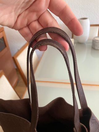 Bolso Carolina Herrera Marrón Piel