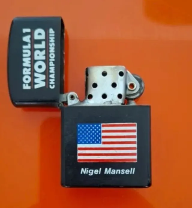 Mechero Zippo Nigel Mansell F1
