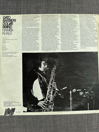 Gato Barbieri & Dollar Brand - Hamba Khale Vinilo