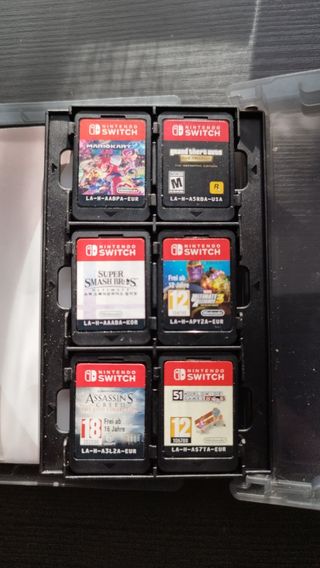 Lote 6 juegos Nintendo Switch