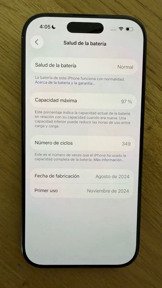 iPhone 16 Pro 256GB Negro