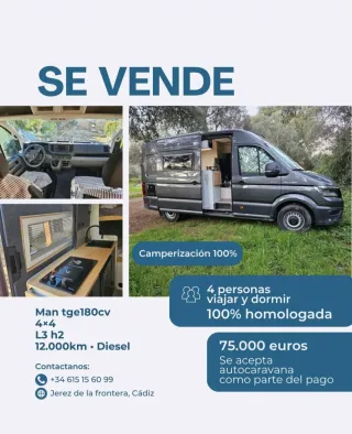 man tge 4x4 180cv 2023