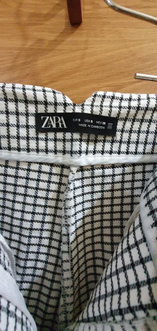Pantalón Zara cuadros S
