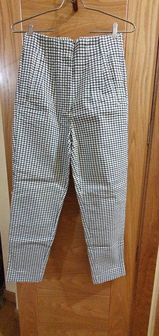 Pantalón Zara cuadros S