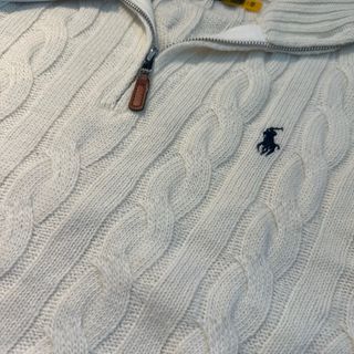 Polo Ralph Lauren Jersey Blanco Talla S