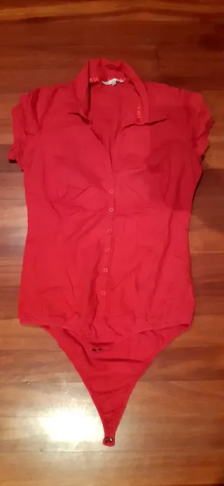 Body Camisa Rojo
