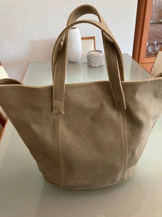 Bolso Gloria Ortiz Beige/Dorado