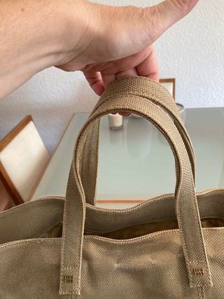Bolso Gloria Ortiz Beige/Dorado