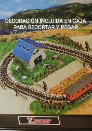 Maqueta Z tren eléctrico miniatura japonés 230V 
