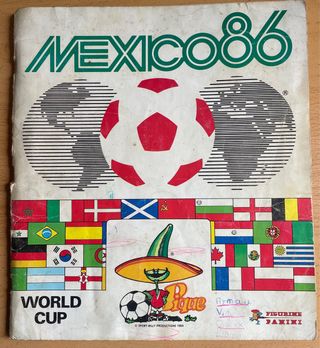 Álbum Panini México 86