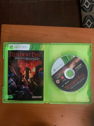 Resident Evil Operation Raccoon City Xbox 360