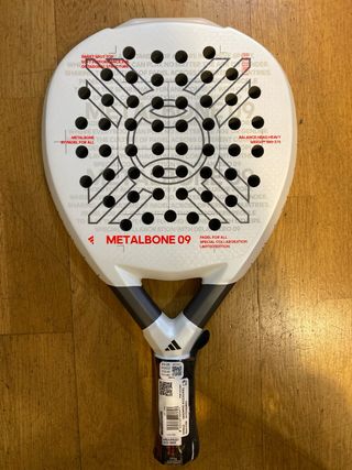 Pala Padel Adidas Metalbone 09, + Funda