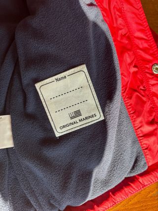 Giacca bimbo Original Marines rossa