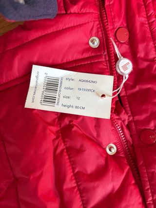 Giacca bimbo Original Marines rossa