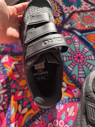 Zapatillas Ciclismo Mujer Giro Negras