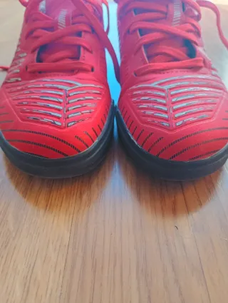 Zapatillas Fútbol Sala Niños Rojas