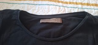 Camiseta Zara con pedrería T.M