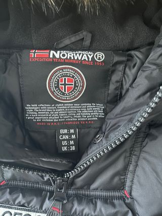 Chaqueta Geographical Norway Negra