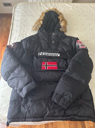 Chaqueta Geographical Norway Negra