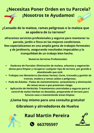 Todo tipo de trabajo en el campo