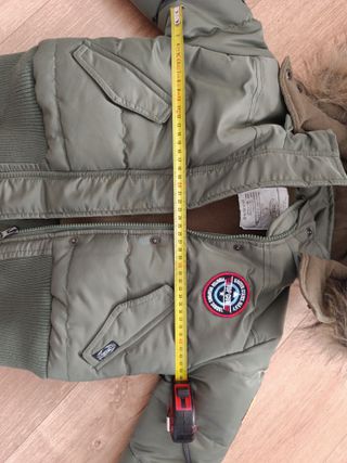 Chaqueta aviador niño verde