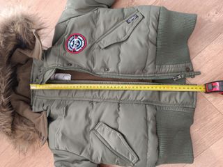 Chaqueta aviador niño verde