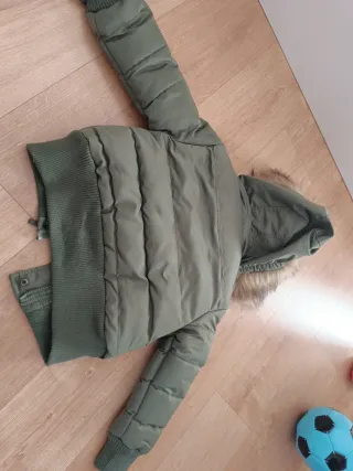 Chaqueta aviador niño verde