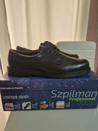 Zapatos de trabajo Szpilman negros