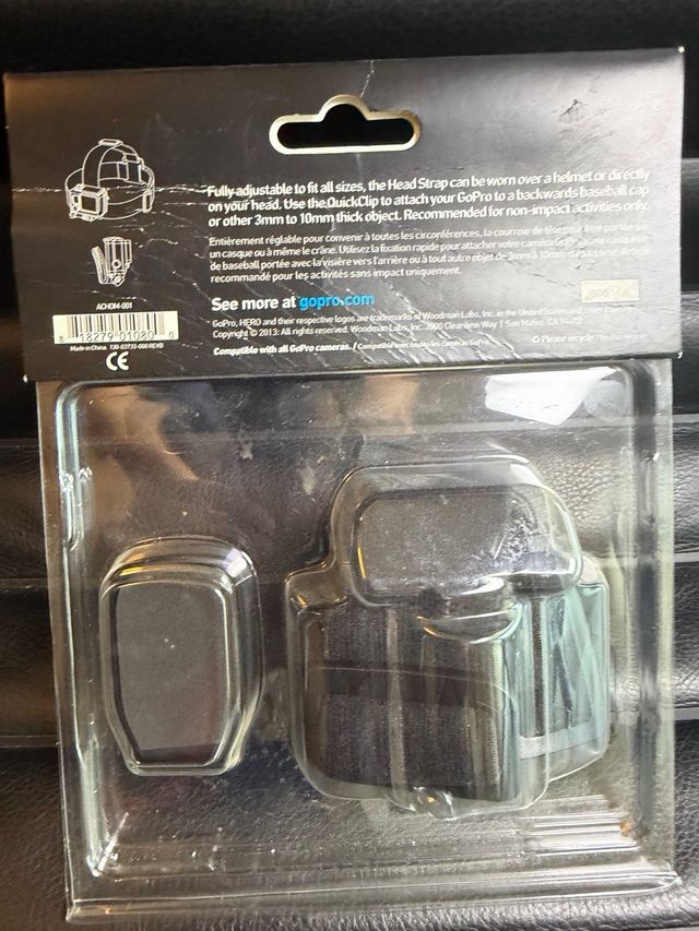 GoPro Head Strap + QuickClip