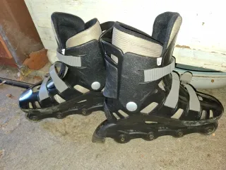 Patines en línea negros