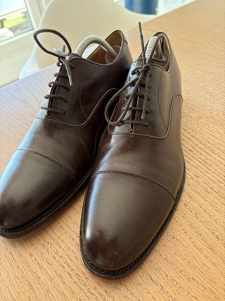 Zapatos Oxford Berwick Talla 8 ½ Marrón Oscuro