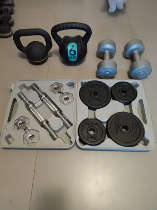 Bicicleta Estática Smartbike, pesas, i abdominales