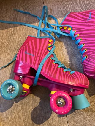 Patines Tijuana 4 Ruedas Rosa/Azul