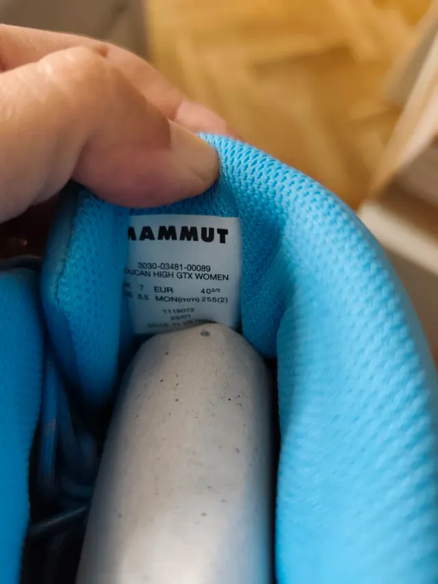 Botas Mammut ÚLTIMA UNIDAD