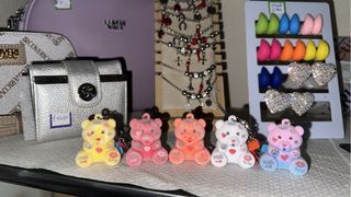 Portachiavi Orsetti Peluche Colorati