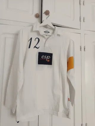Polo Pádel Lobb Manga Larga Blanco Talla M