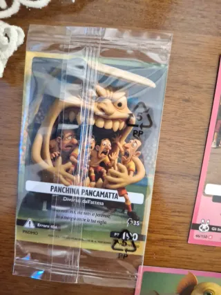 Carta PANCHINA PANCAMATTA PROMO