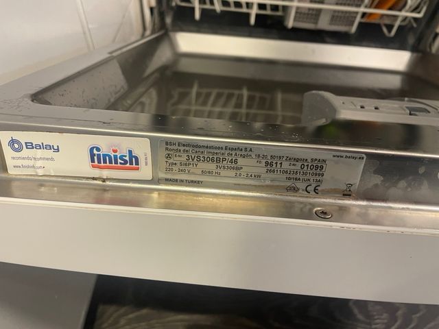 [Mudanza] Lavavajillas Balay A+ como nuevo