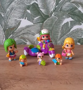 Pinypon Moto con Sidecar y Figuras
