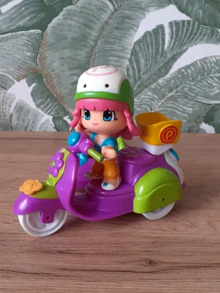 Pinypon Moto con Sidecar y Figuras