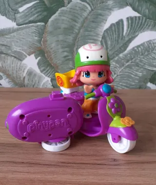 Pinypon Moto con Sidecar y Figuras