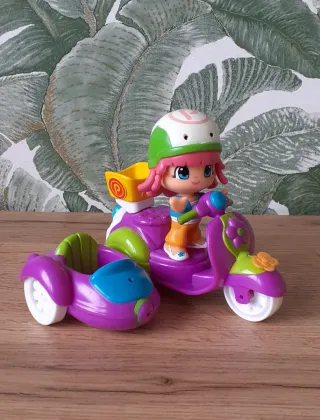 Pinypon Moto con Sidecar y Figuras