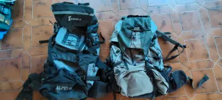 Mochilas Quechua 60L y Alpes 70L